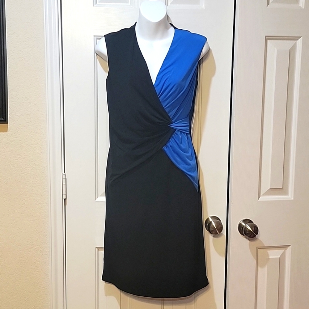 NWT Women's Black and Blue Dress